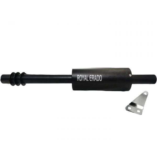 Exhaust Royal Erado Barrel Type Matt Black - Image 2
