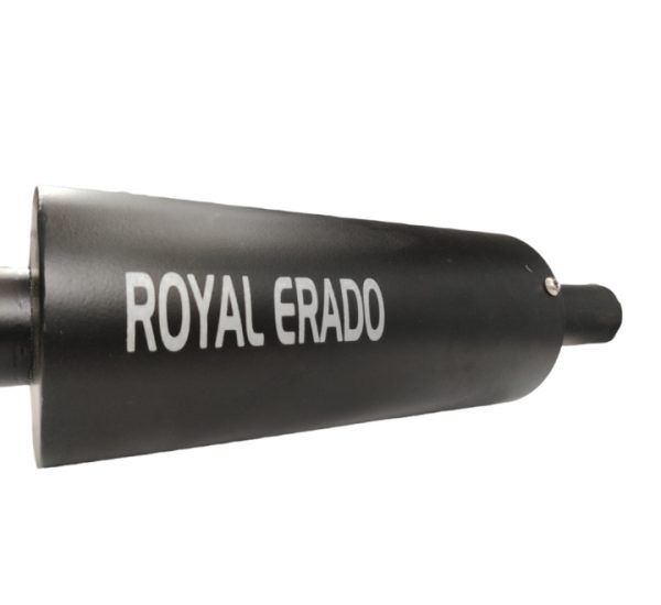 Exhaust Royal Erado Barrel Type Matt Black - Image 3