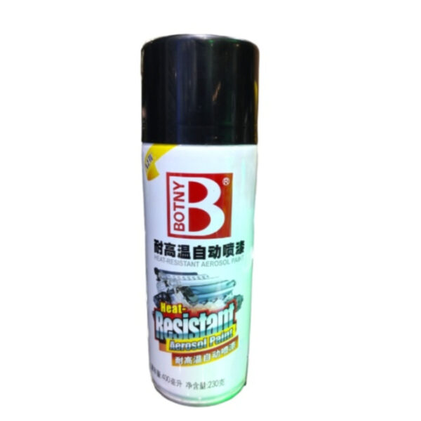 Botny Spray Heat Resistant Paint heat proof (250 C) 230 ml.- Silver