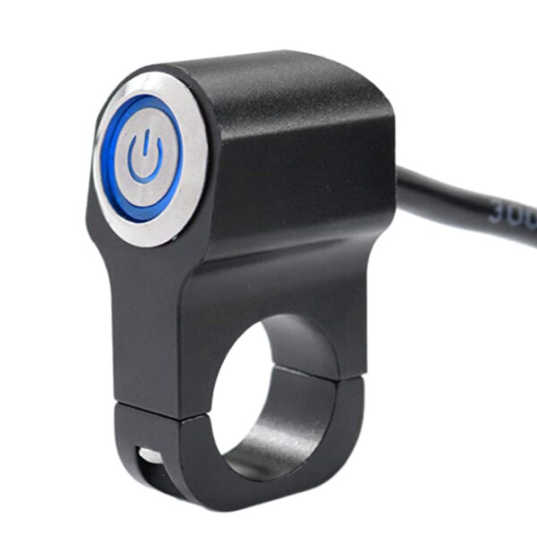 Single CNC Switch Chrome Finish for Handle Mount