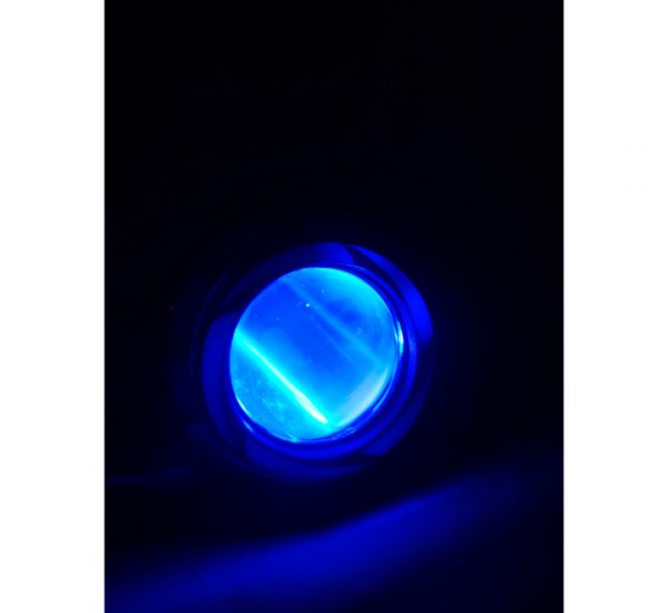 LED Headlight Projector Lens HD-08- Rainbow/Blue/Blue - Image 2