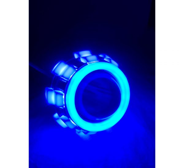 LED Headlight Projector Lens HD-11- Blue/Blue/Blue/Blue