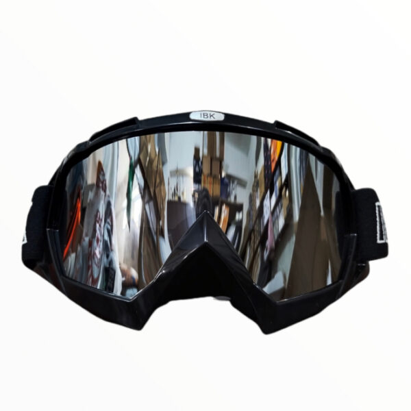 IBK Offroad Goggles Silver Visor