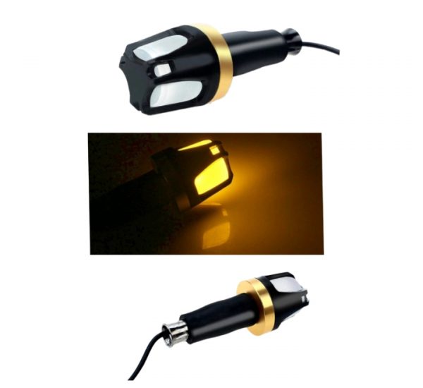 LED Barend Indicators Universal (Dual Colour-Push Type) (Set of 2) - Image 3