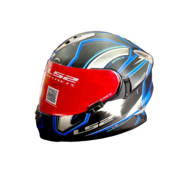 LS2 FF302 Space Matt Black Blue Helmet