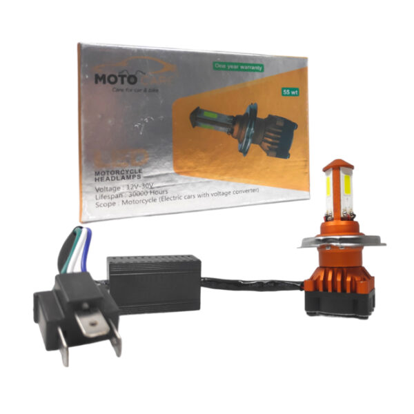Motocare Headlight Bulb F3 H4/ DC (with 1 year warranty)
