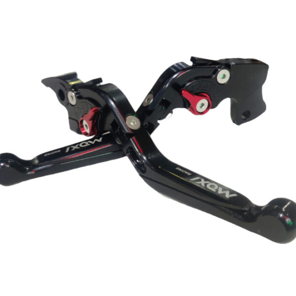 Moxi Ninja/Pulsar Clutch Lever Folding Silver