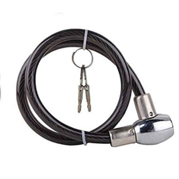 Cable Lock with 2 Keys for Bike, Bicycle