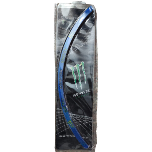 Rim Sticker Monster- Blue