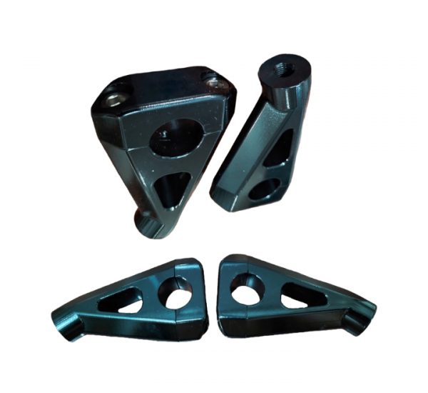 CNC Handle Riser Interceptor 650 (Set of 2) - Image 2