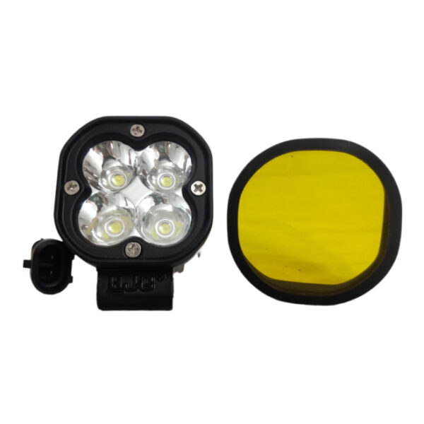 HJG 4 LED Fog Light with Wiring Harness & Switch - 40W