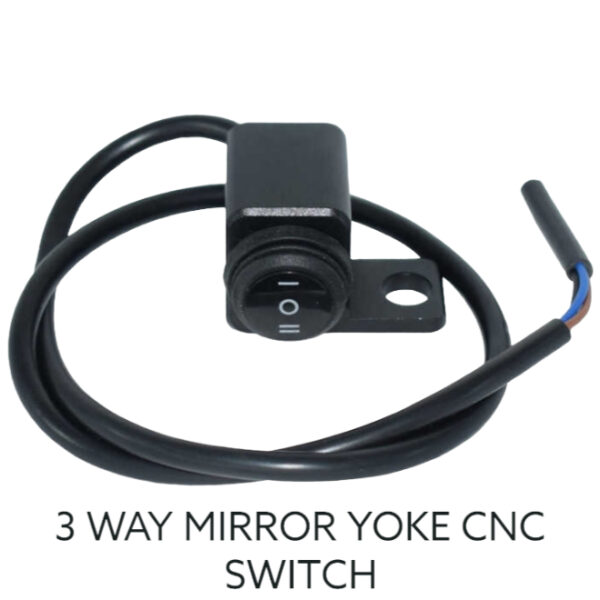 3 Way Single CNC Switch Mirror Mount