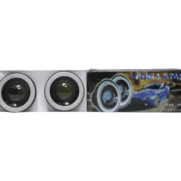 LED Super Lamp Fog Light Angel Eye White