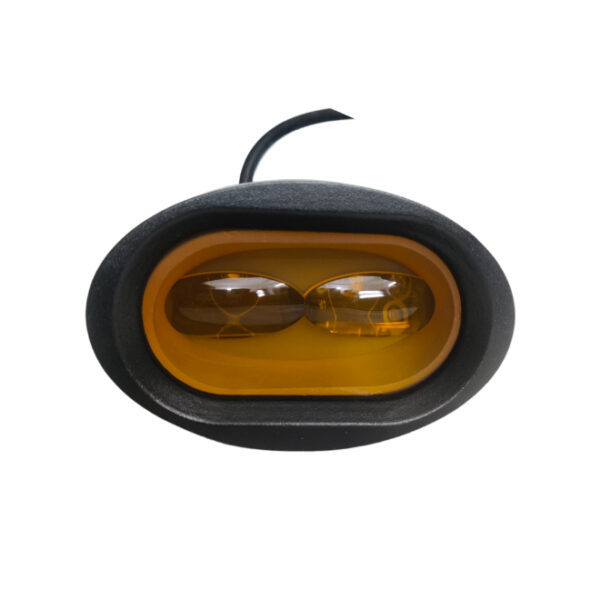 HJG Fog Light 2 LED Cats eye 20W Yellow