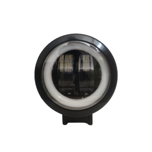 HJG Fog Light 2 LED with Blue DRL Projector Type 20 W Round