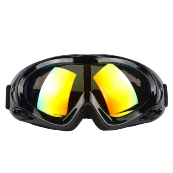 Mini Goggles Rainbow Visor Black