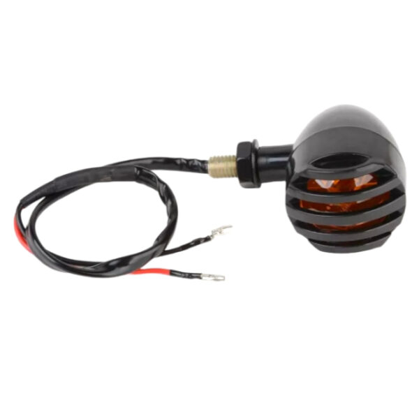 LED Indicator Fiber Harley Type for Universal Motorcycle (Set of 2)