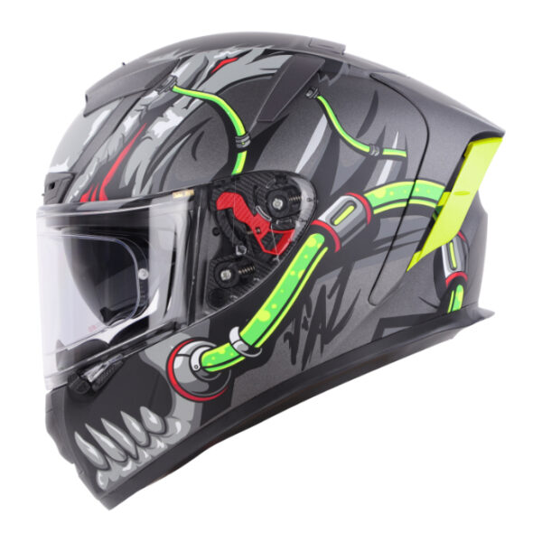 Ignyte IGN4 Trever Matt Axis Grey Helmet