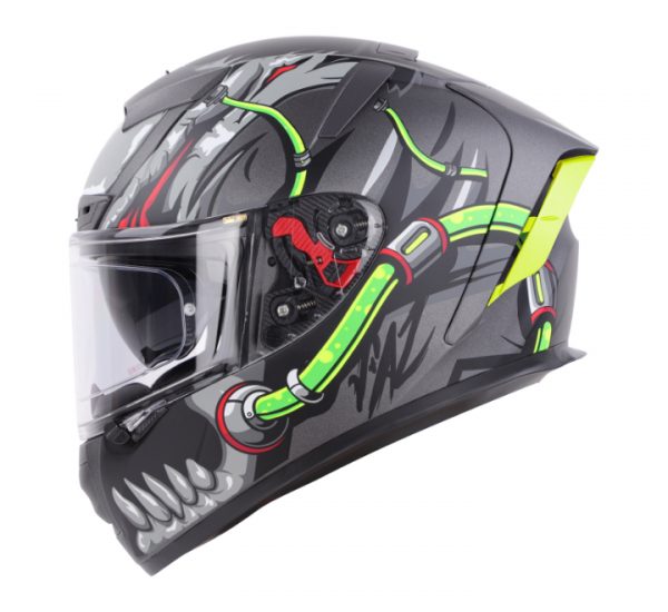 Ignyte IGN4 Trever Gloss Axis Grey Helmet