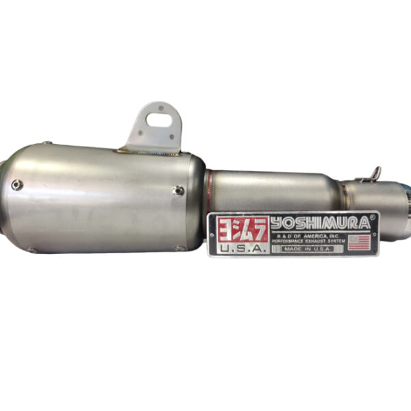 Exhaust Sports Round Long Bottle Brush Steel with DB Killer