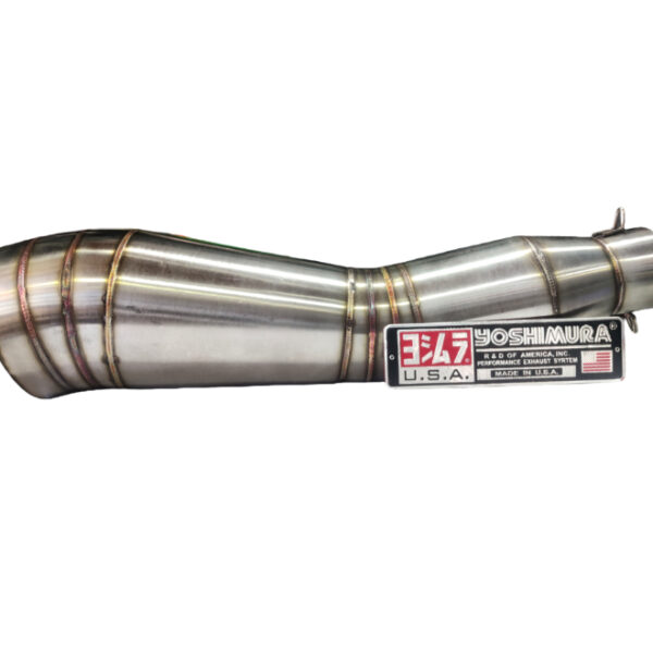 Exhaust Sports Scrambler Long Bottle Brush Steel with DB Killer