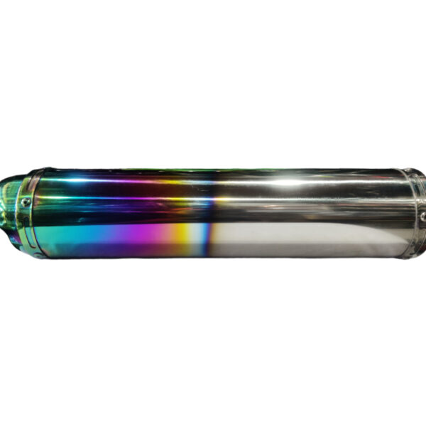 Exhaust Sports Round Long Bottle Rainbow Round Funnel with DB Killer