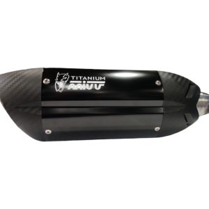 Exhaust Sports Miuu Titanium Smoke Black Carbon Tip with DB Killer