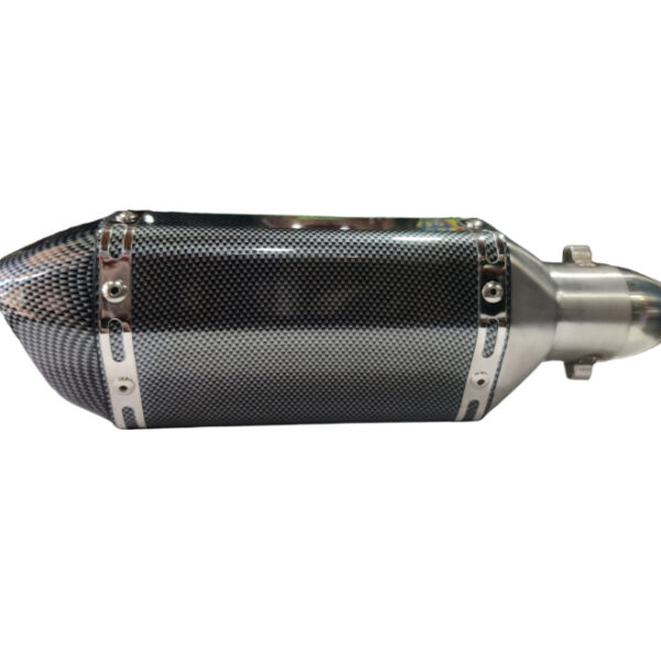 Exhaust Sports Triangular Full Carbon Finish with DB Killer
