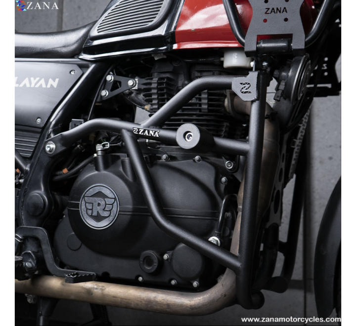 Zana Leg Guard Himalayan BS6 With Slider Black 2021 Onwards (ZI8214