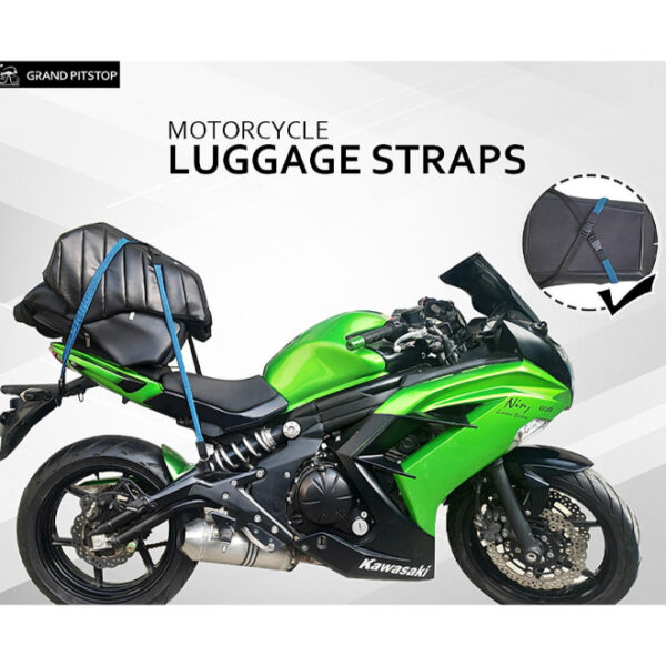 Grand PitStop Motorbike Luggage Straps (Bungee Cord) (Set of 2)
