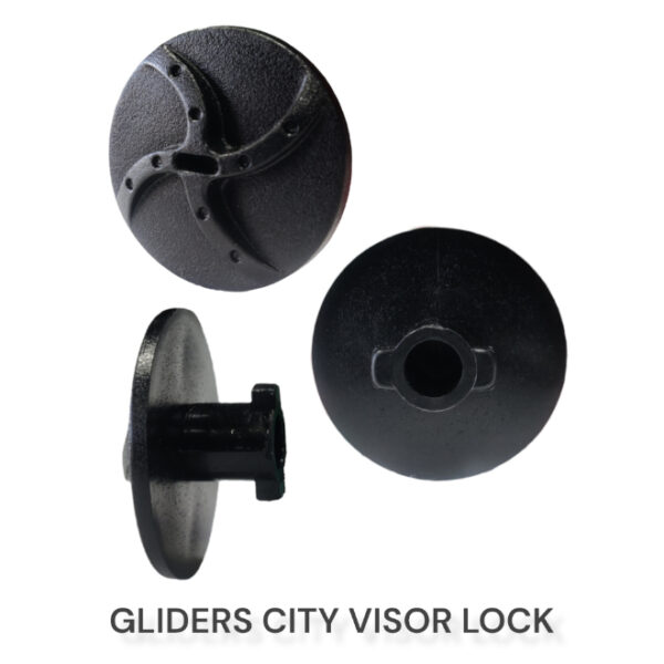 Gliders City Visor Lock Helmet (Set of 2)