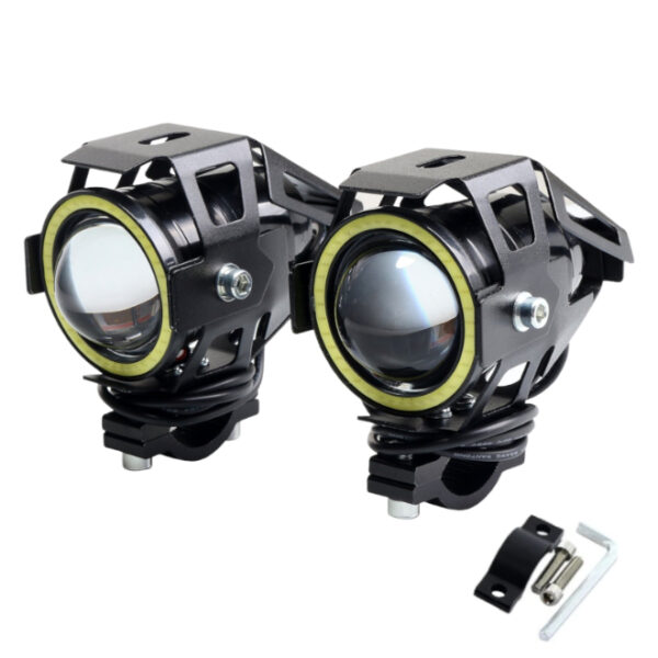 HJG Fog Light U7 Projector with DRL- White