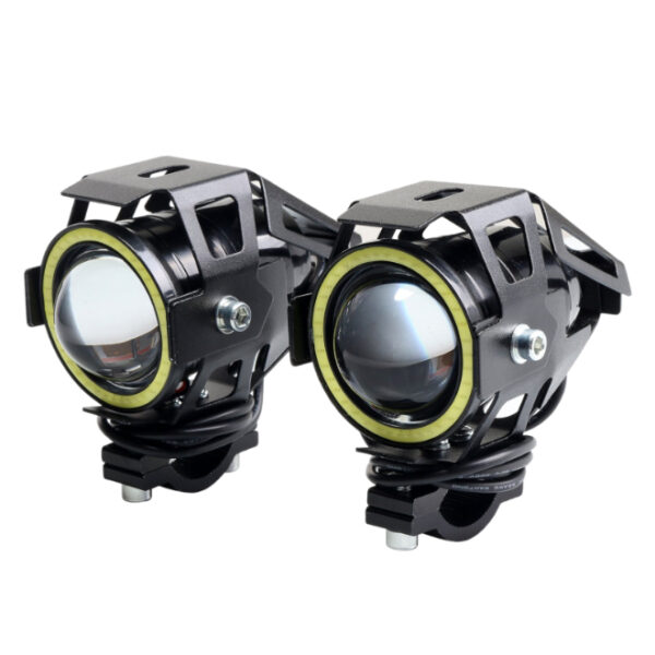 HJG Fog Light U7 Projector with DRL- Red