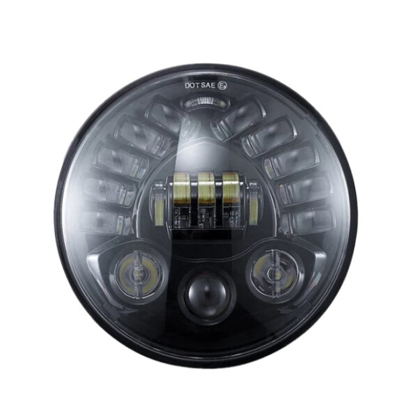 Headlight Assembly (7 Inches) 19 LED with Indicator