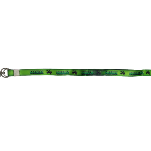 Fabric Lanyard/ Long Keychain Hulk