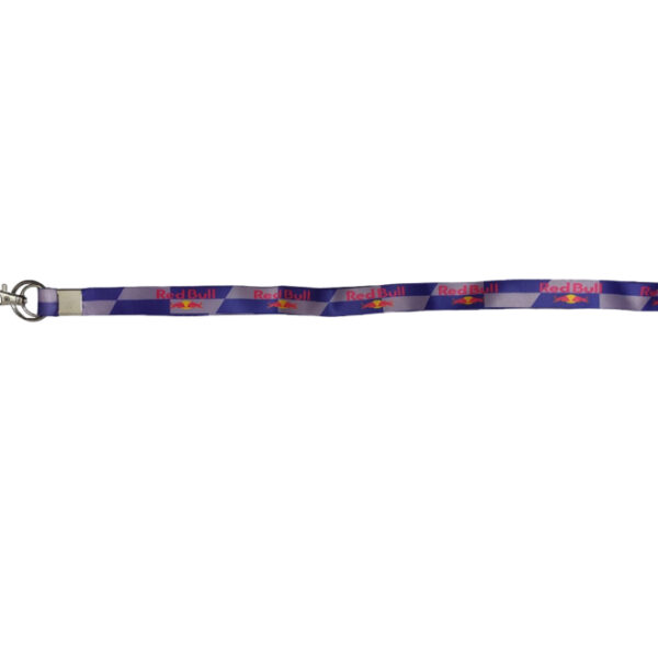 Fabric Lanyard/ Long Keychain Red Bull