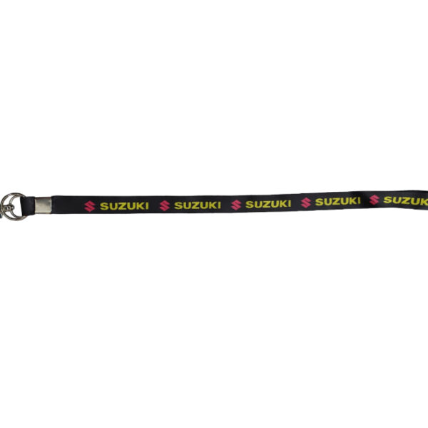 Fabric Lanyard/ Long Keychain Suzuki
