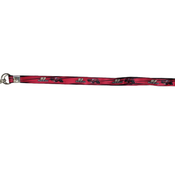 Fabric Lanyard/ Long Keychain 93 Marquez