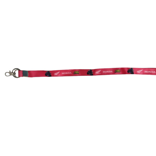 Fabric Lanyard/ Long Keychain Honda 46