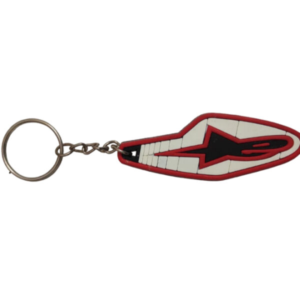 Rubber Keychain Single Side Design Alpinstar