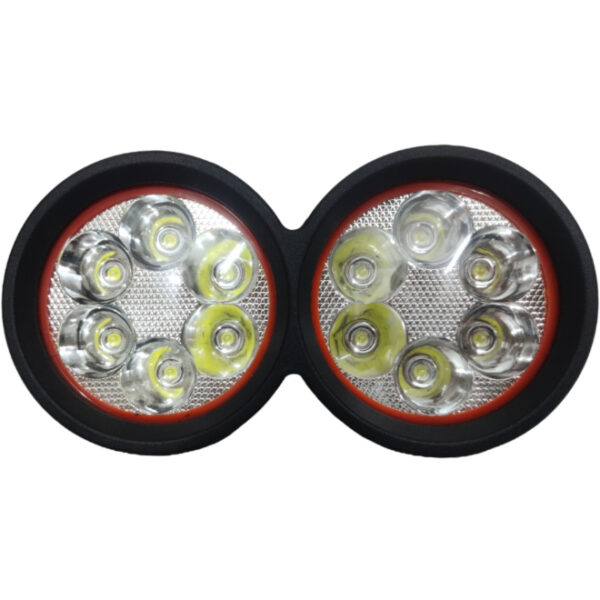 Fog Light 12 LED Dual Case