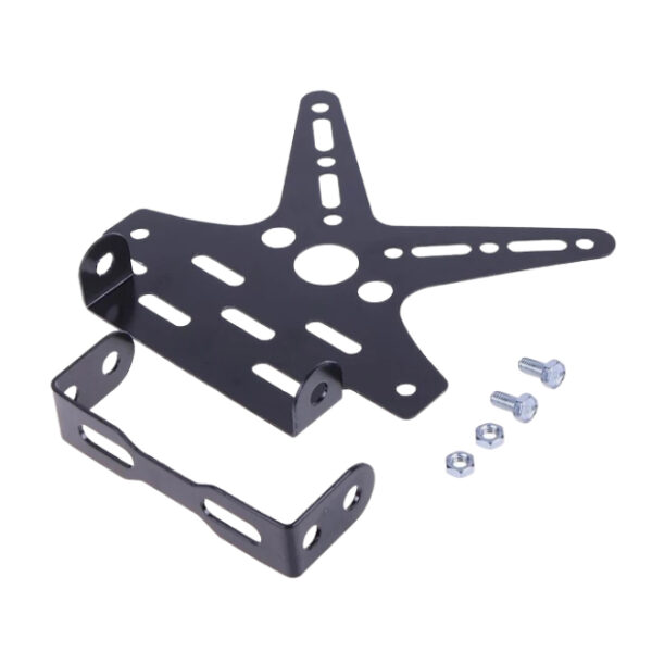 Tail Tidy X Grip Number Plate Holder- Black