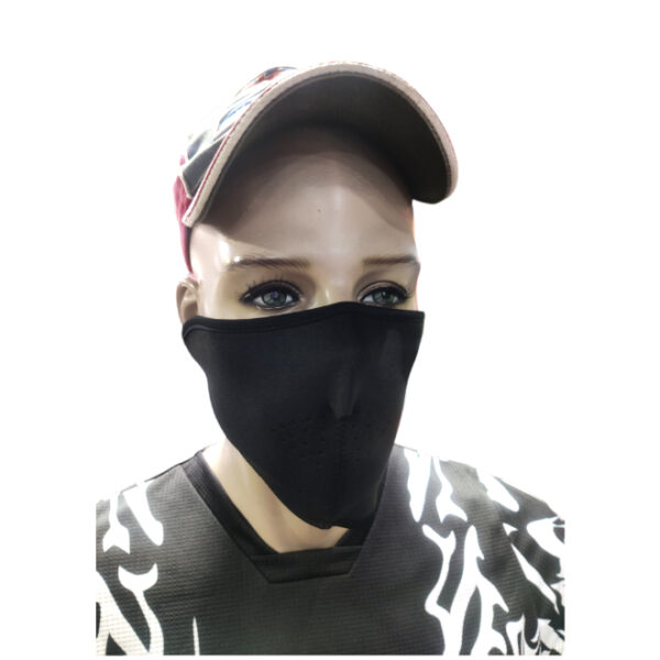 Skull Face Mask (Small) Style-05 Black