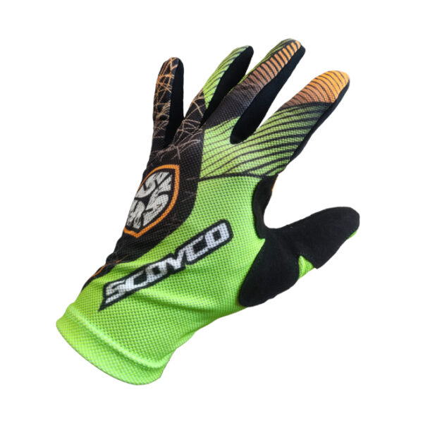 Scoyco MX-52 Gloves- Black/ Green