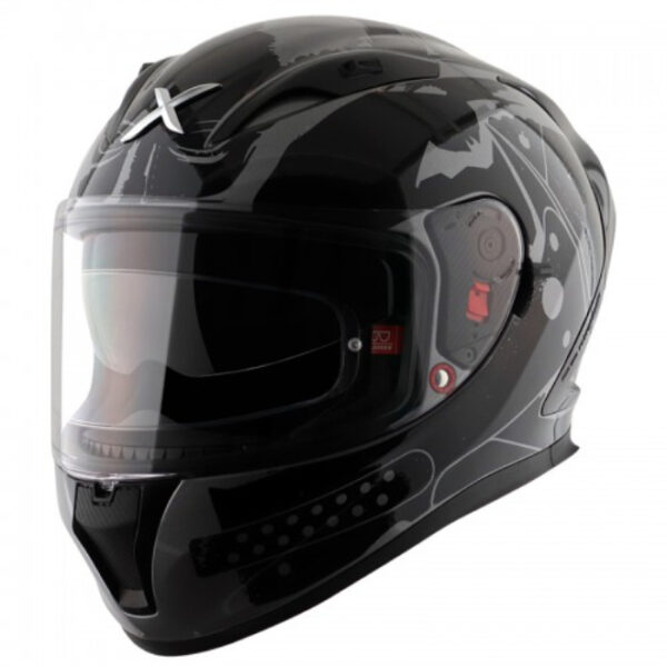 Axor Street DC Batman Dull Anthracite Black Helmet
