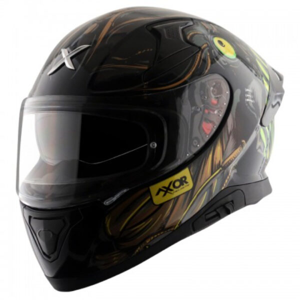 Axor Apex Seadevil  Black Gold Helmet