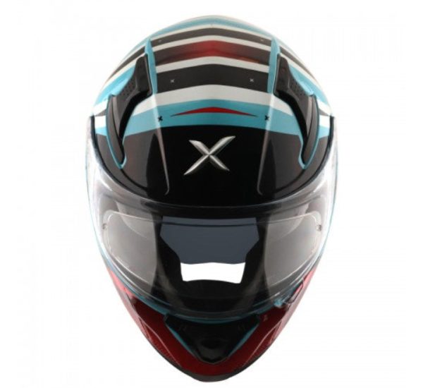 Axor Apex Hex 2 Blue Red Helmet - Image 2