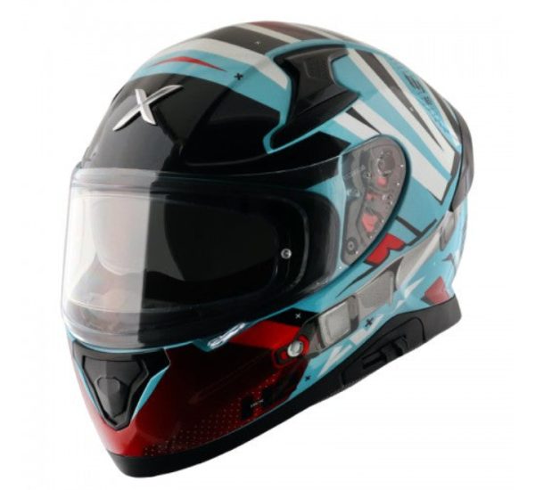 Axor Apex Hex 2 Blue Red Helmet