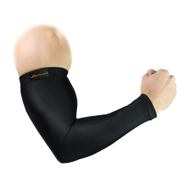 Grand PitStop Coolfit Arm Sleeves Sleeves - Cricket, Riding, Cycling-Pair/Black
