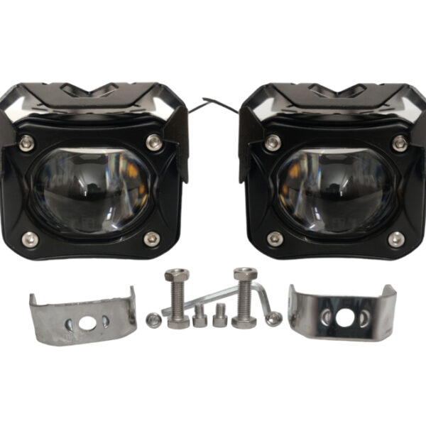 HJG Fog Light Double colour 12V- 80 (Big)
